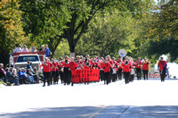 Marching at Minden Bandfest '21